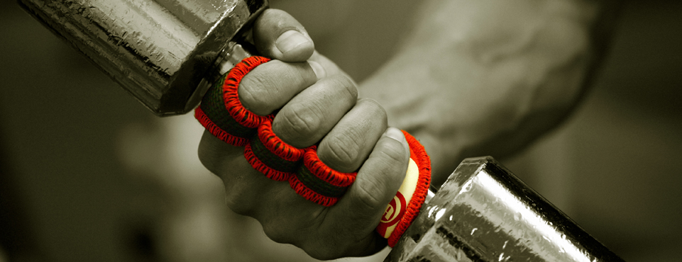 Red Gym Gloves