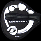 black gripad gym gloves